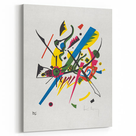Kleine Welten I by Kandinsky - Abstract Modern Art for Minimalist Decor