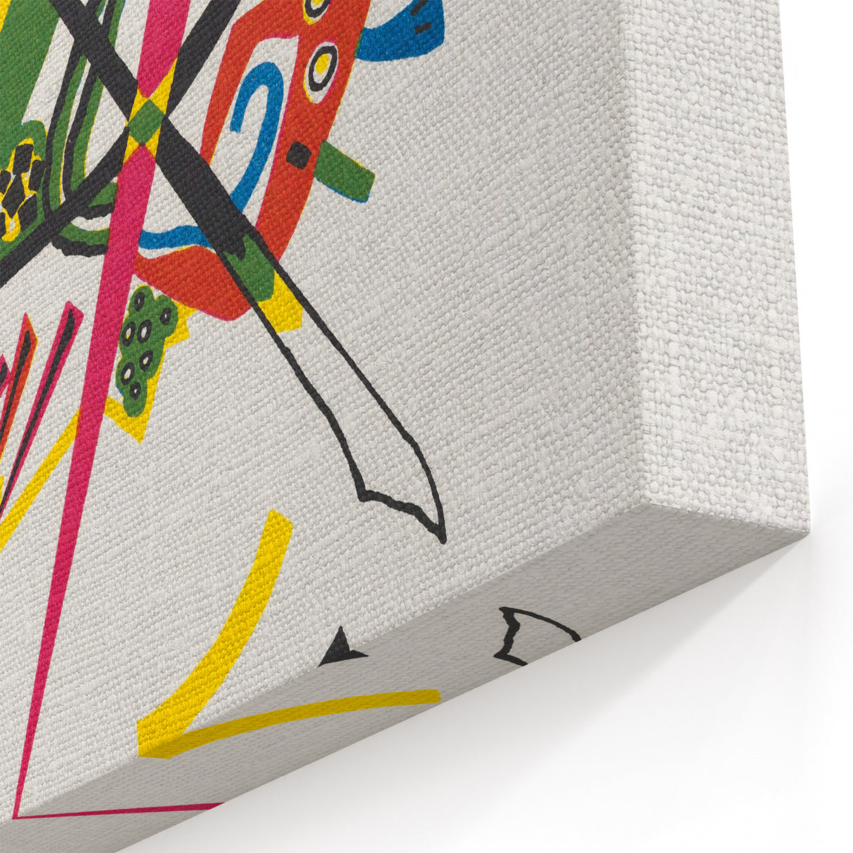 Kleine Welten I by Kandinsky - Abstract Modern Art for Minimalist Decor