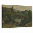 View of Ornans - Realism Art Canvas | Classical Realism Paintings