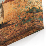 Fine Art Realism: Civil War Camp Scene Realism Art Canvas Print