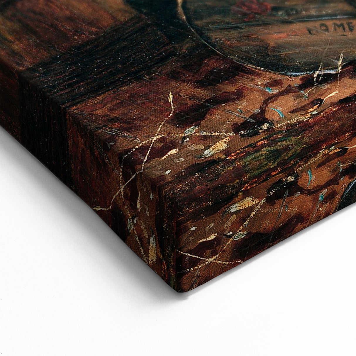 Fine Art Realism: Civil War Camp Scene Realism Art Canvas Print