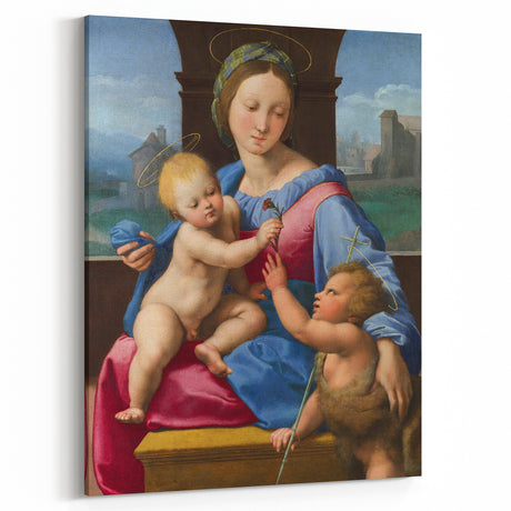Renaissance Art Prints: Raphael's The Garvagh Madonna Masterpiece