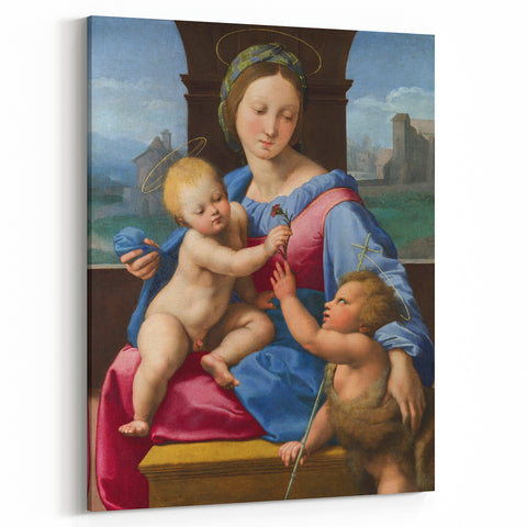 Renaissance Art Prints: Raphael's The Garvagh Madonna Masterpiece