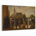 Renaissance Art Prints: At the Market - Classic Everyday Life Scene