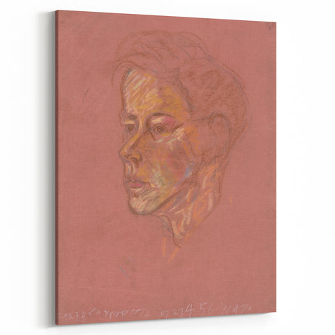 Expressionist Portrait - Modern Abstract Expressionism Art Print