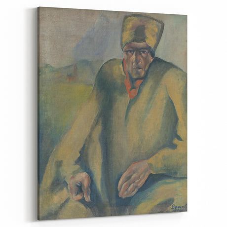 Expressionist Agitator Portrait - Modern Expressionism Wall Art Print