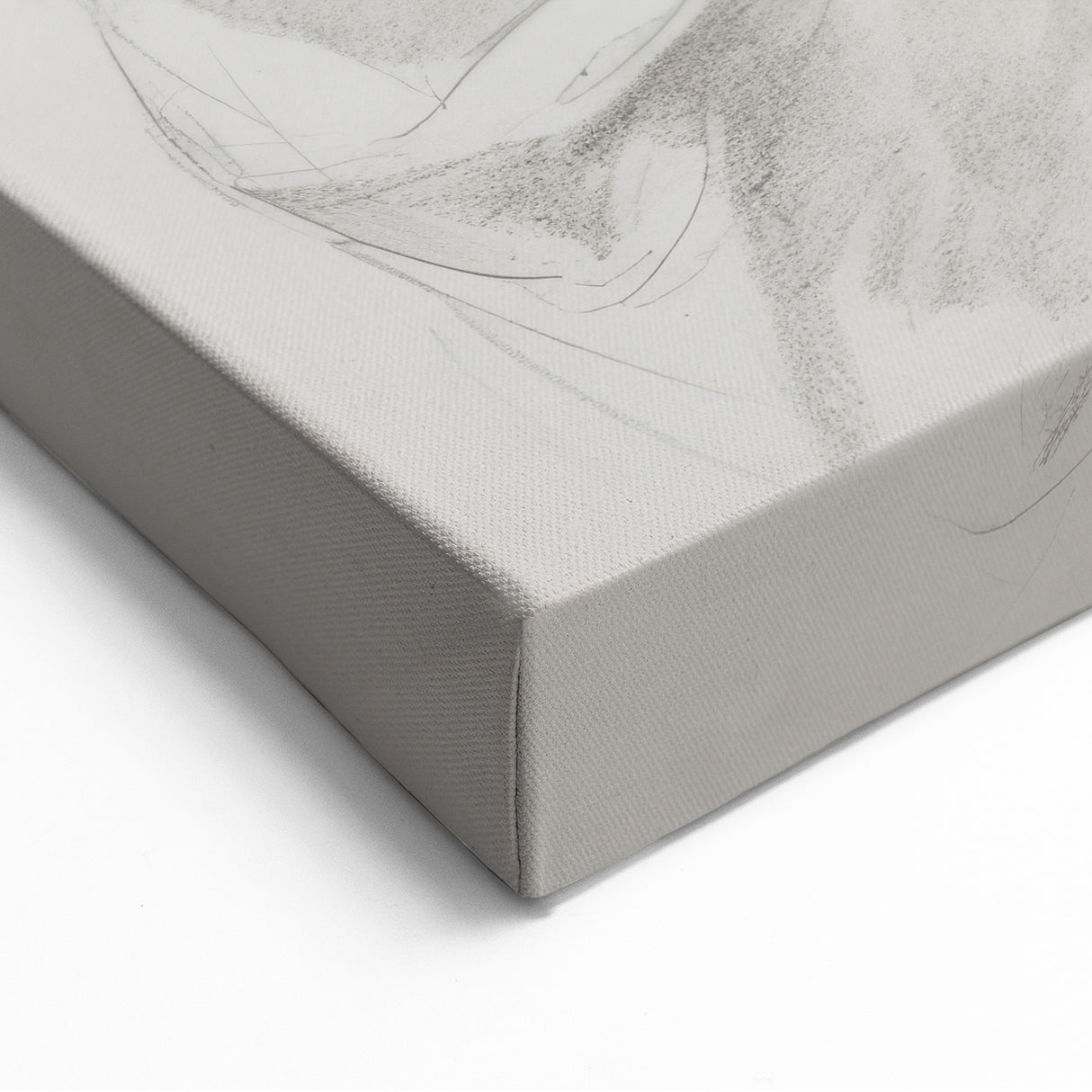 Artistic Figurative Designs - Graceful Pencil Sketch Bust