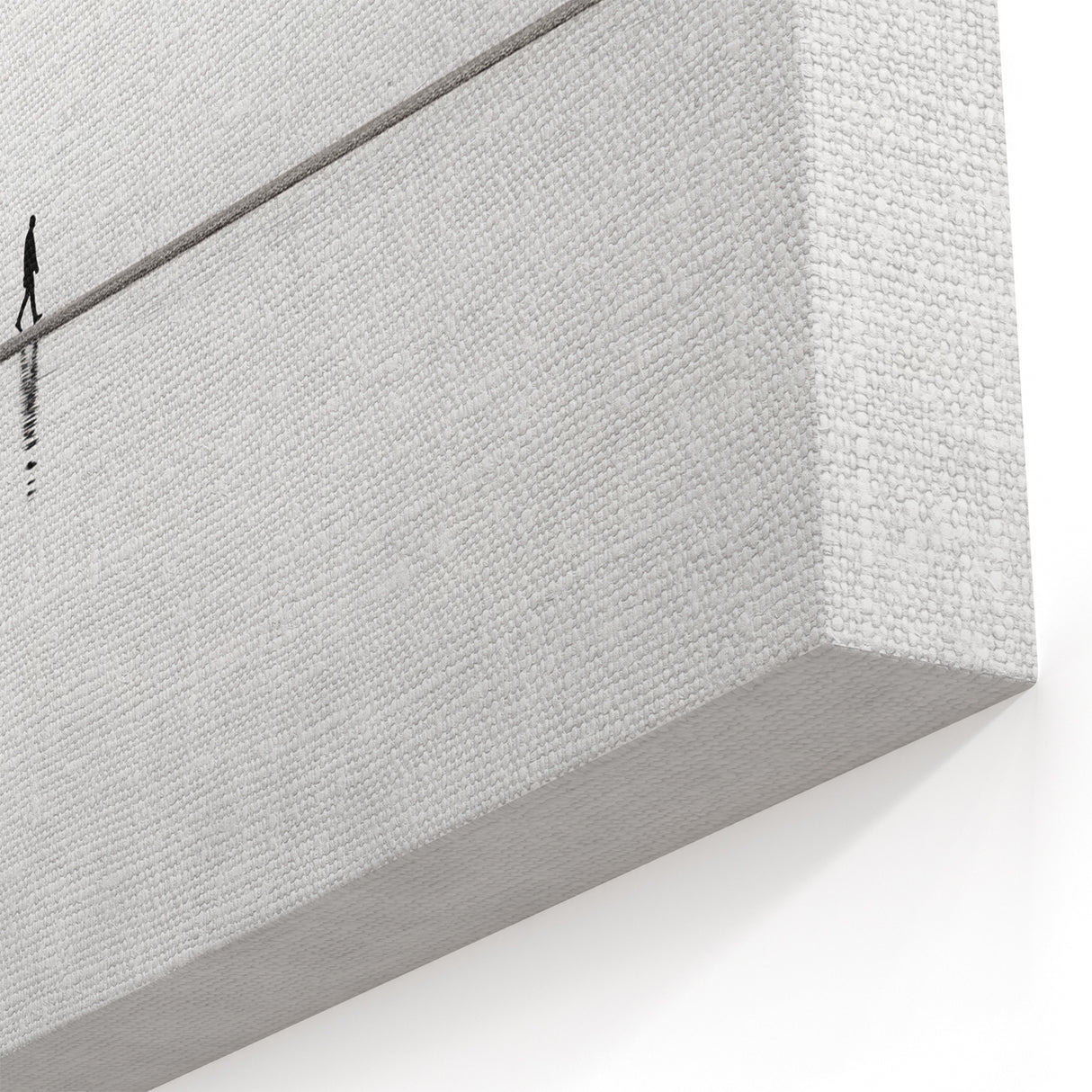 Walk of Solitude - Minimalist Abstract Landscape Art