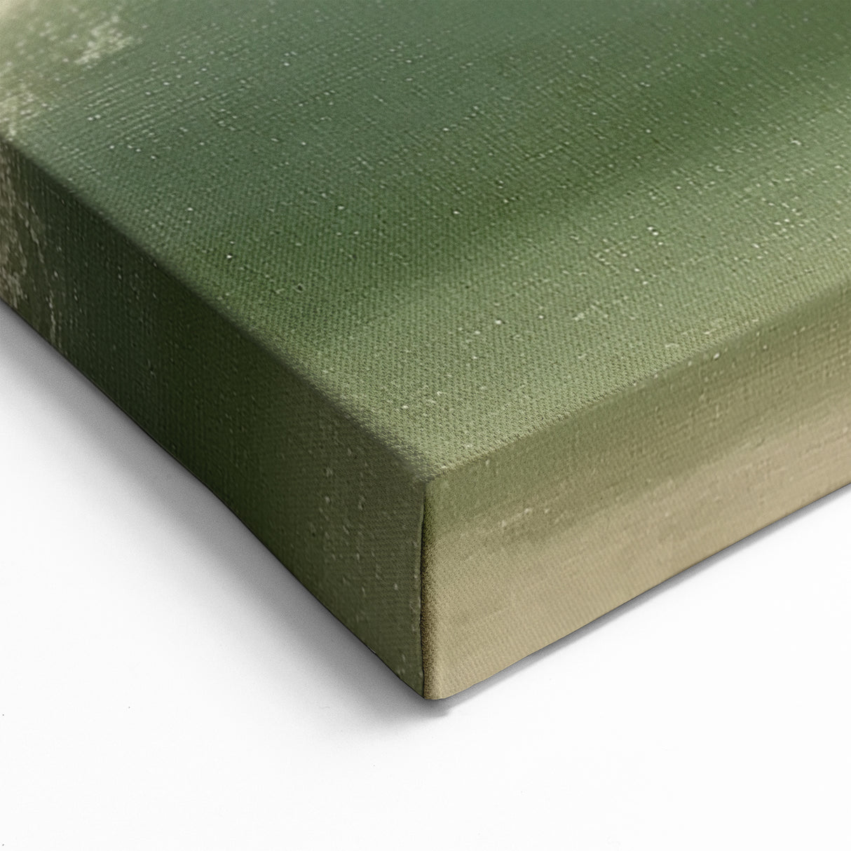 Abstract Landscape Art with Pink and Green Tones - Modern Wall Decor