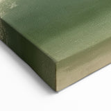 Abstract Landscape Art with Pink and Green Tones - Modern Wall Decor