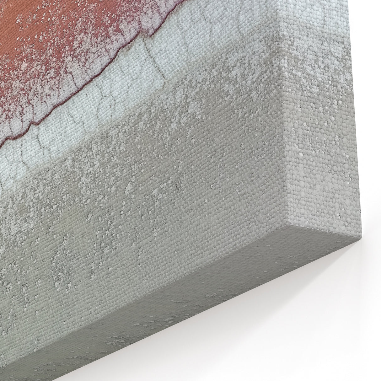 Abstract Landscape with Soft Pink and Beige Tones - Modern Wall Decor