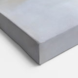Minimalist Abstract Landscape in Soft Gray Tones - Modern Wall Art