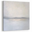 Minimalist Abstract Landscape with Soft Gray Hues - Serene Wall Art