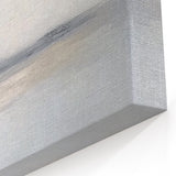 Minimalist Abstract Landscape with Soft Gray Hues - Serene Wall Art