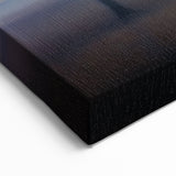 Minimalist Abstract Landscape with Lone Tree - Serene Wall Art Decor