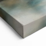 Modern Abstract Landscape Art - Serene Reflection Canvas Print