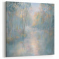 Contemporary Abstract Landscape Art - Tranquil Waters Canvas Print