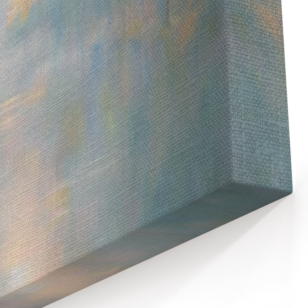 Contemporary Abstract Landscape Art - Tranquil Waters Canvas Print