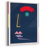 Abstract Modern Art Print - Bold Colors and Geometric Minimalist Design