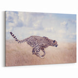 Majestic Cheetah Wildlife Art - Animal Wall Art for Home Decor