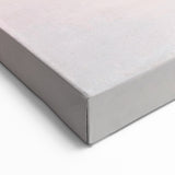 Minimalist Abstract Seascape Art - Birds on Water Canvas Print