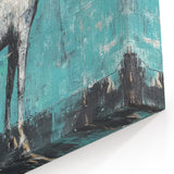 Abstract Horse Painting - Wildlife Art for Home Decor