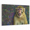 Expressive Monkey Illustration - Wildlife Art for Home Decor