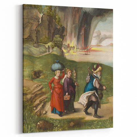 Modern Wall Art - Historical Scene with Vibrant Detail and Depth