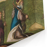Modern Wall Art - Historical Scene with Vibrant Detail and Depth