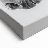 Detailed Horse Portrait Illustration - Animal Canvas Wall Art