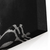 Zebra in Black and White - Wildlife Photography Wall Art