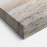 Ethereal Frosty Landscape Art - Minimalist Trees Canvas Print