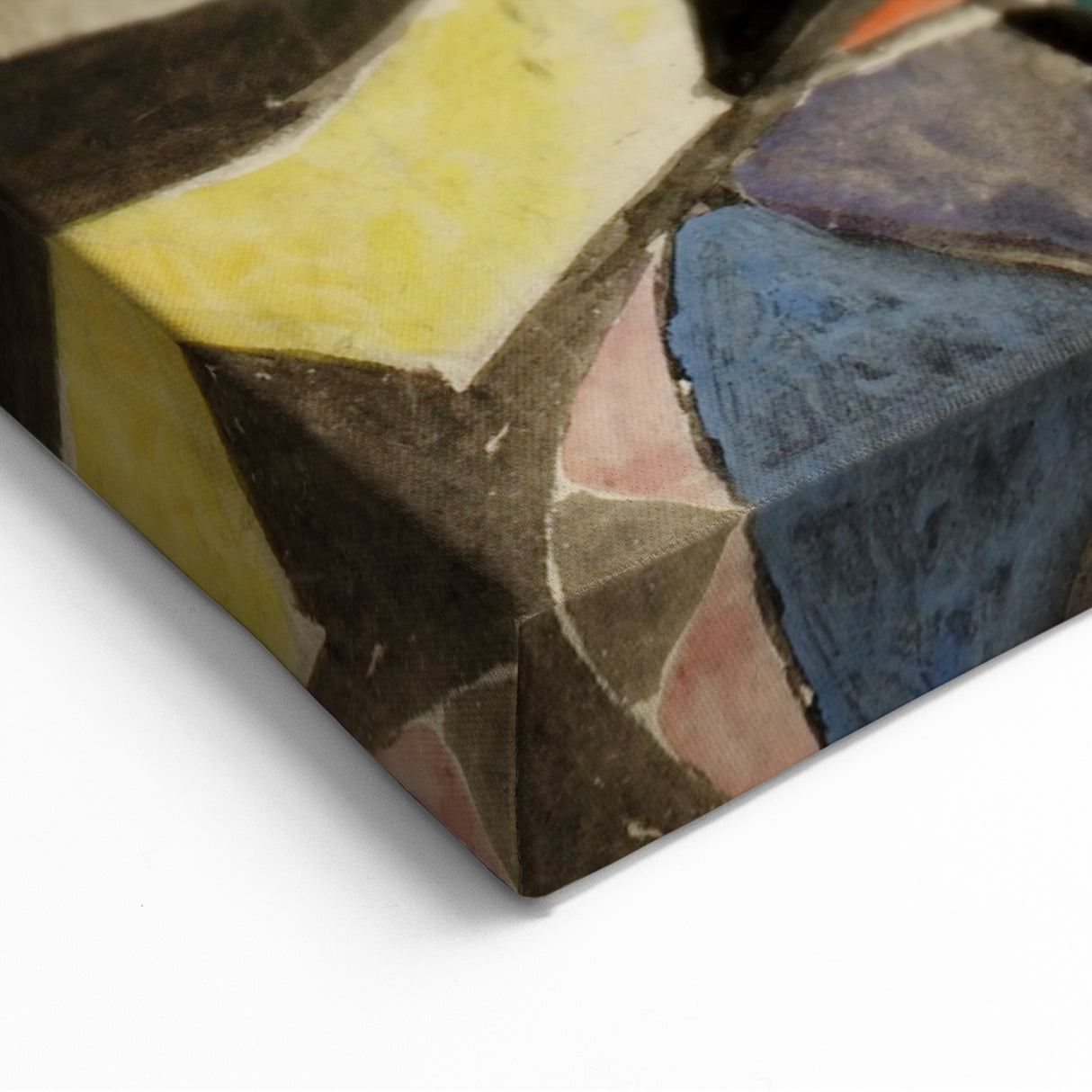 Modern Wall Art - Dynamic Abstract Composition in Bold, Vibrant Colors