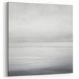 Minimalist Seascape Art - Tranquil Horizon Canvas Wall Print