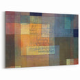 Modern Wall Art - Abstract Geometric Architecture in Warm Tones