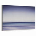 Modern Abstract Landscape Art - Tranquil Ocean Horizon Canvas Print