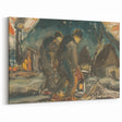 Night Walkers" Abstract Modern Art - Minimalist Modern Decor