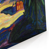 Murnau Street View" Abstract Modern Art - Contemporary Wall Decor