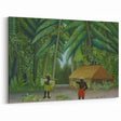 Banana Harvest" Modern Wall Art - Contemporary Tropical Decor