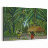 Banana Harvest" Modern Wall Art - Contemporary Tropical Decor