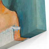 Christina" Portrait Modern Wall Art - Abstract Contemporary Decor