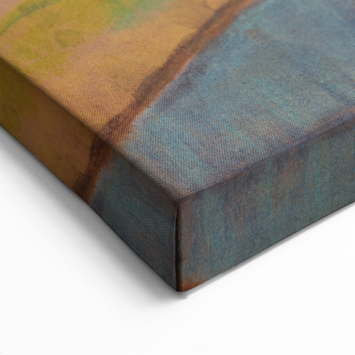 By the Village" Abstract Modern Art - Minimalist Wall Decor