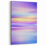 Abstract Nature Prints - Radiant Pastel Horizon Wall Art