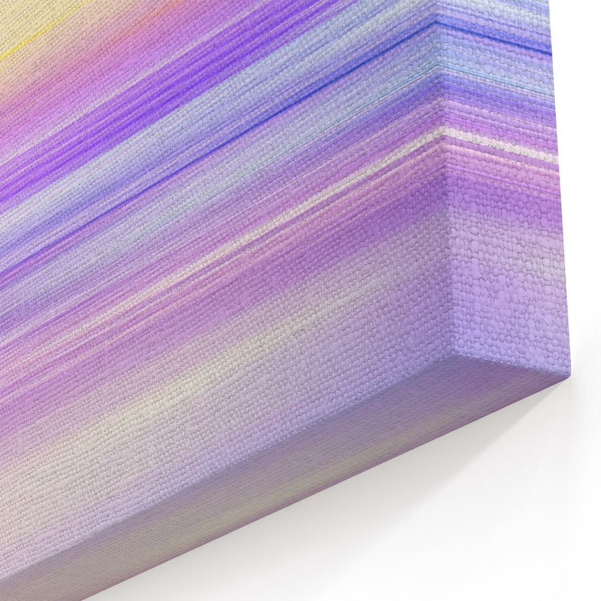 Abstract Nature Prints - Radiant Pastel Horizon Wall Art