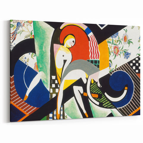 The Thundershower" Abstract Modern Art - Bold Contemporary Decor