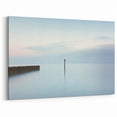 Tranquil Horizon - Minimalist Abstract Seascape Art