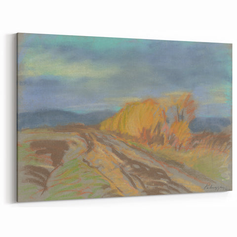 Autumn Motif" Modern Wall Art - Contemporary Seasonal Decor