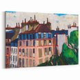 Rooftops, Paris" Modern Wall Art - Vibrant Contemporary Cityscape Decor