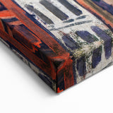 Rooftops, Paris" Modern Wall Art - Vibrant Contemporary Cityscape Decor