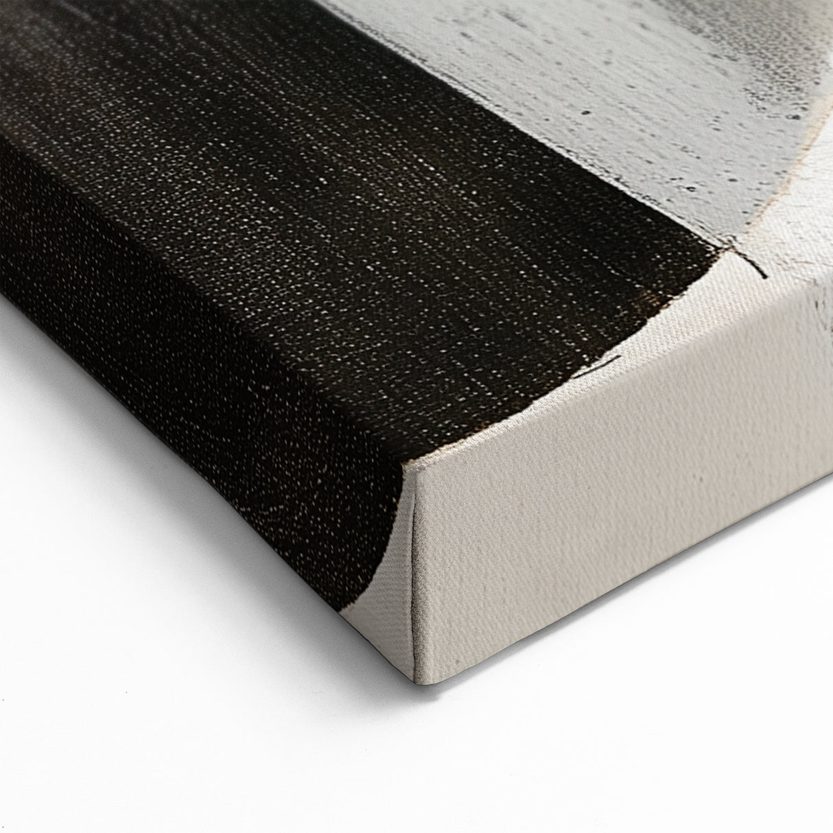 Contemporary Minimalist Art - Neutral Tones with Abstract Shapes